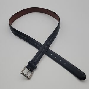 Coach Black and Brown Leather Belt